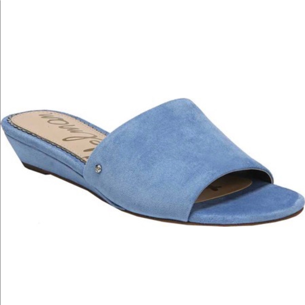 NWT Sam Edelman Liliana Blue Wedge